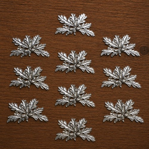10x foglie quercia - di,