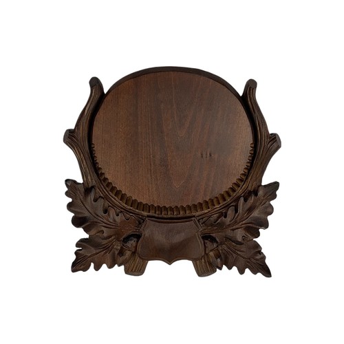 Scudo legno per trofeo - di,